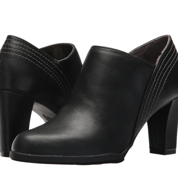 Life Stride Black Ankle Booties Sz 6.5 New Without Tag Or Box - Picture 2 of 9